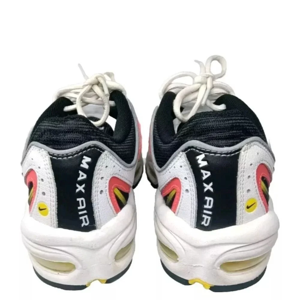 Nike Air Max Tailwind 4 Shoes Men's Size 9~White Black Crimson Yellow AQ2567-109